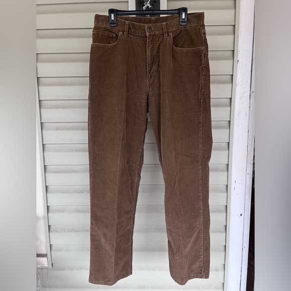 L.L. Bean Men's Corduroy Pants - Brown - Picture 2 of 12